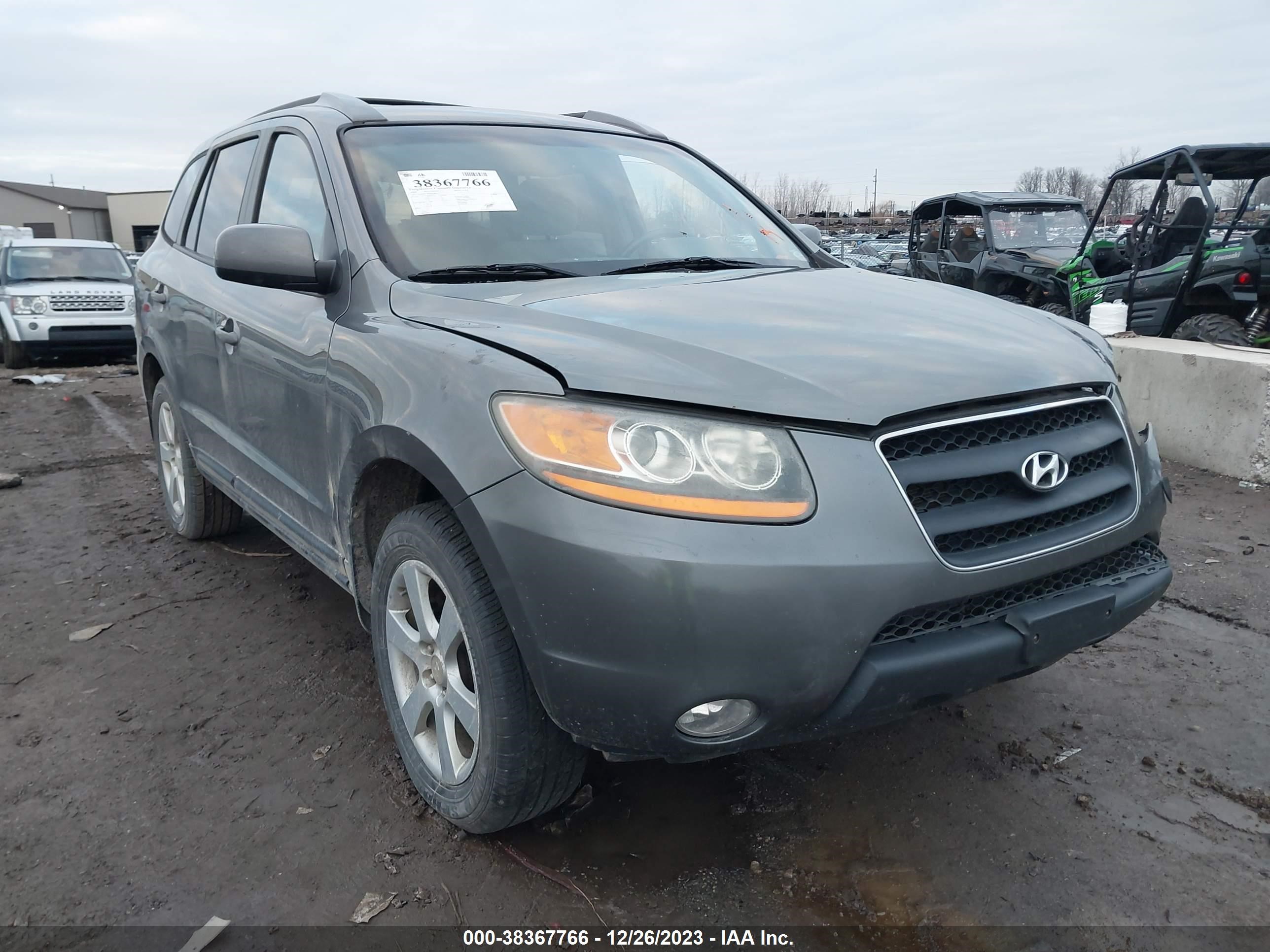 hyundai santa fe 2009 5nmsh73e69h286452