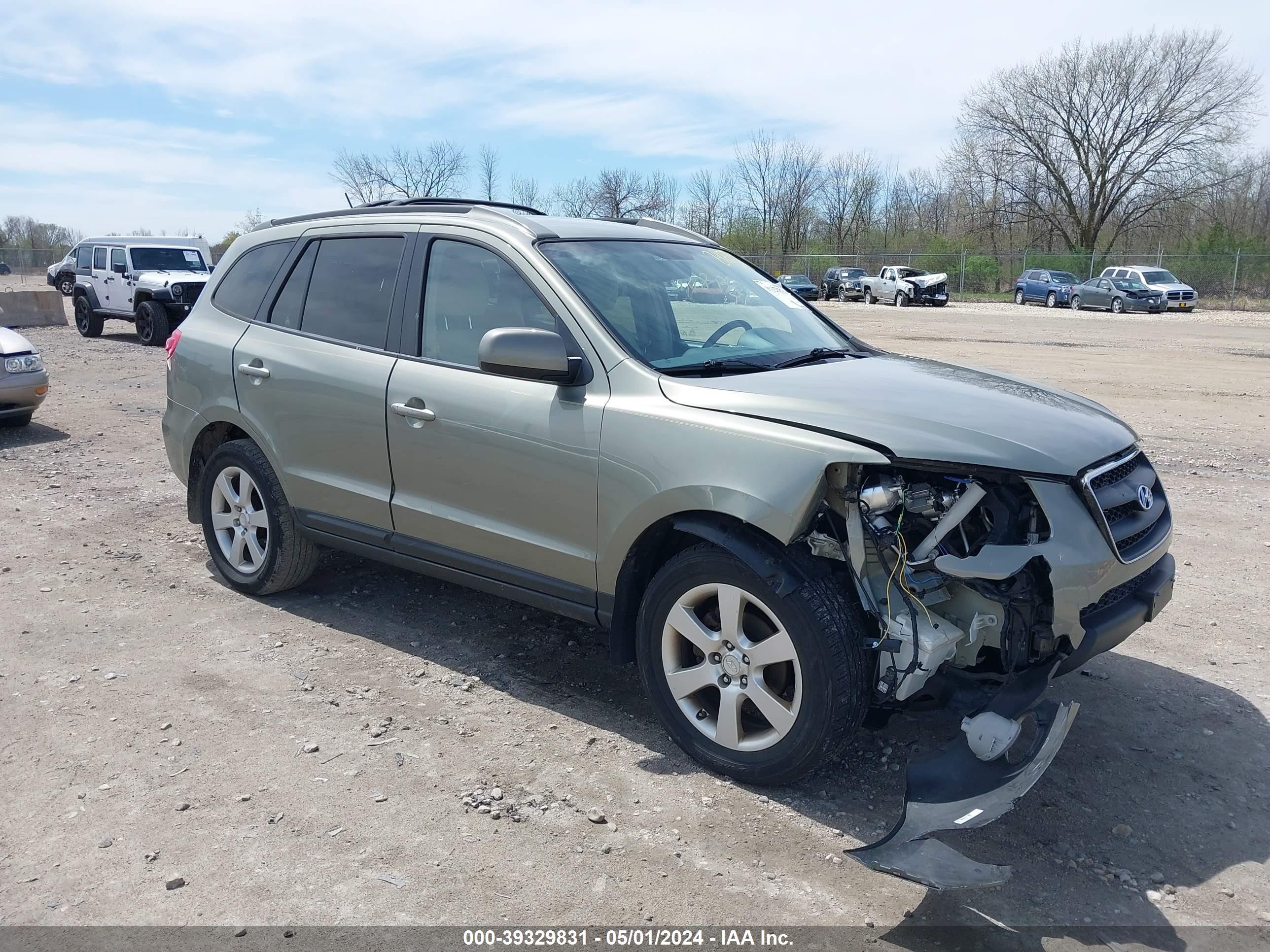 hyundai santa fe 2009 5nmsh73e79h311794