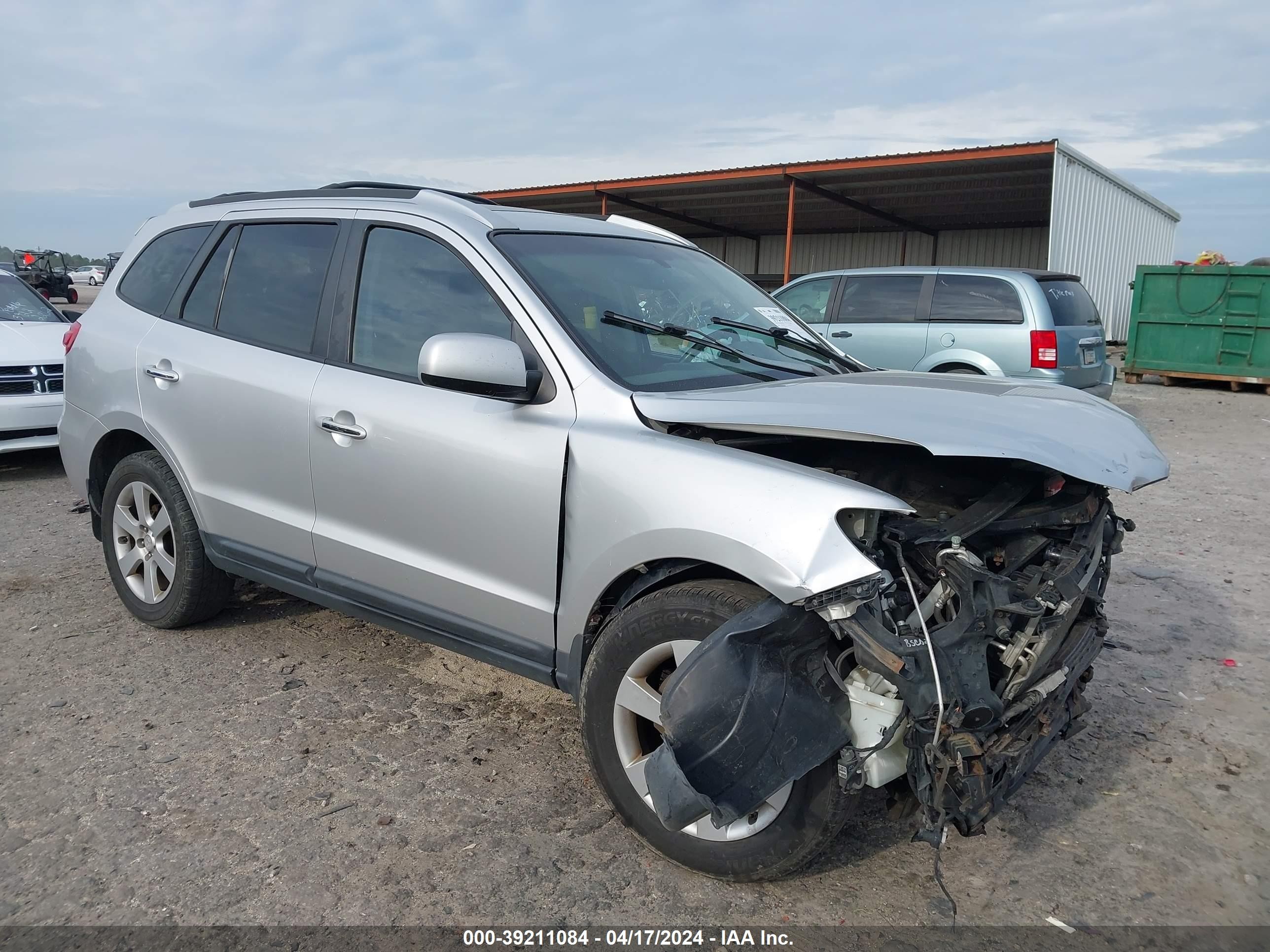 hyundai santa fe 2008 5nmsh73e88h194466