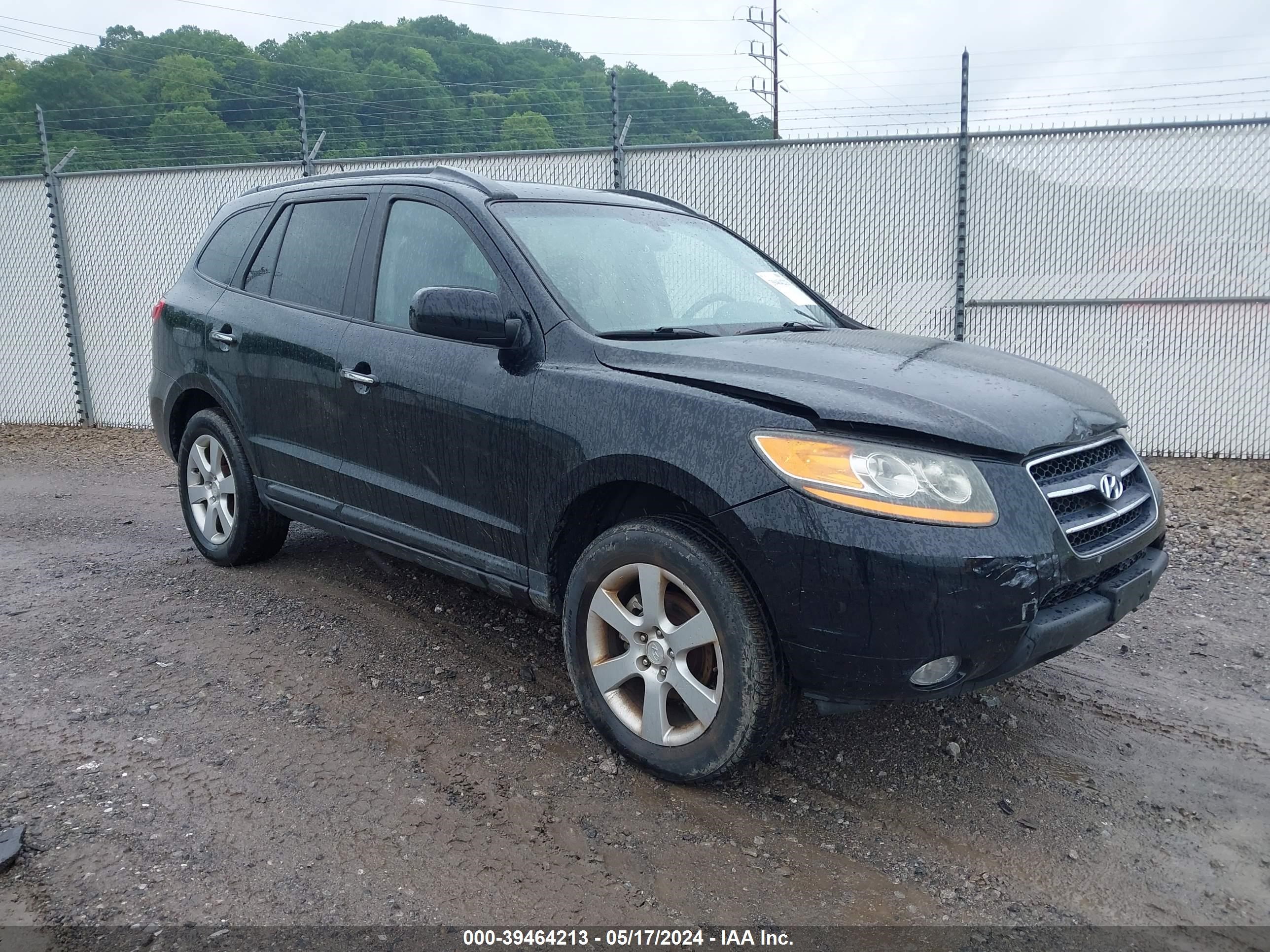 hyundai santa fe 2008 5nmsh73e98h217818