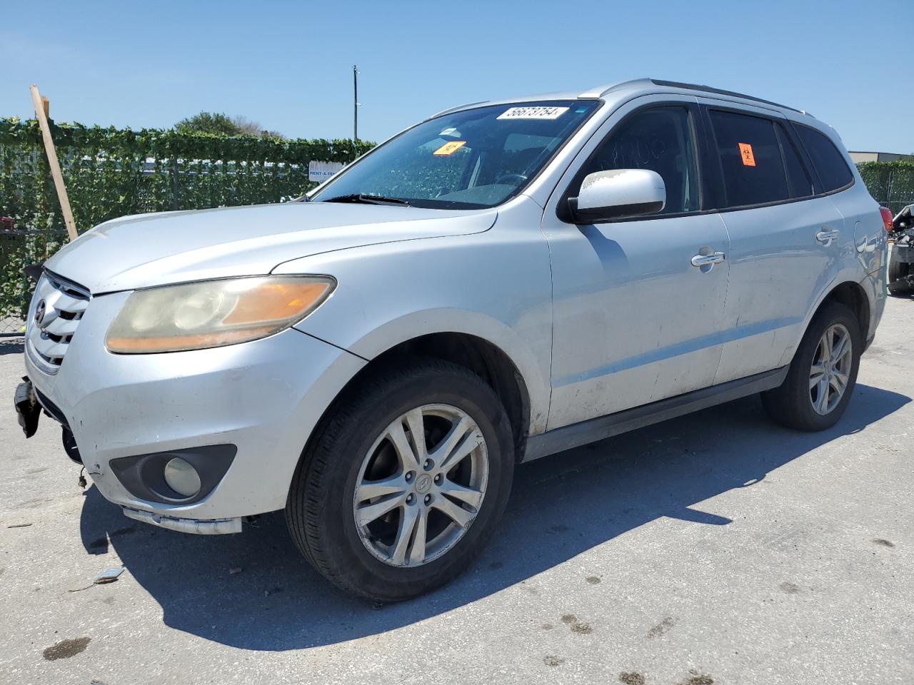 hyundai santa fe 2010 5nmsk4ag6ah387399