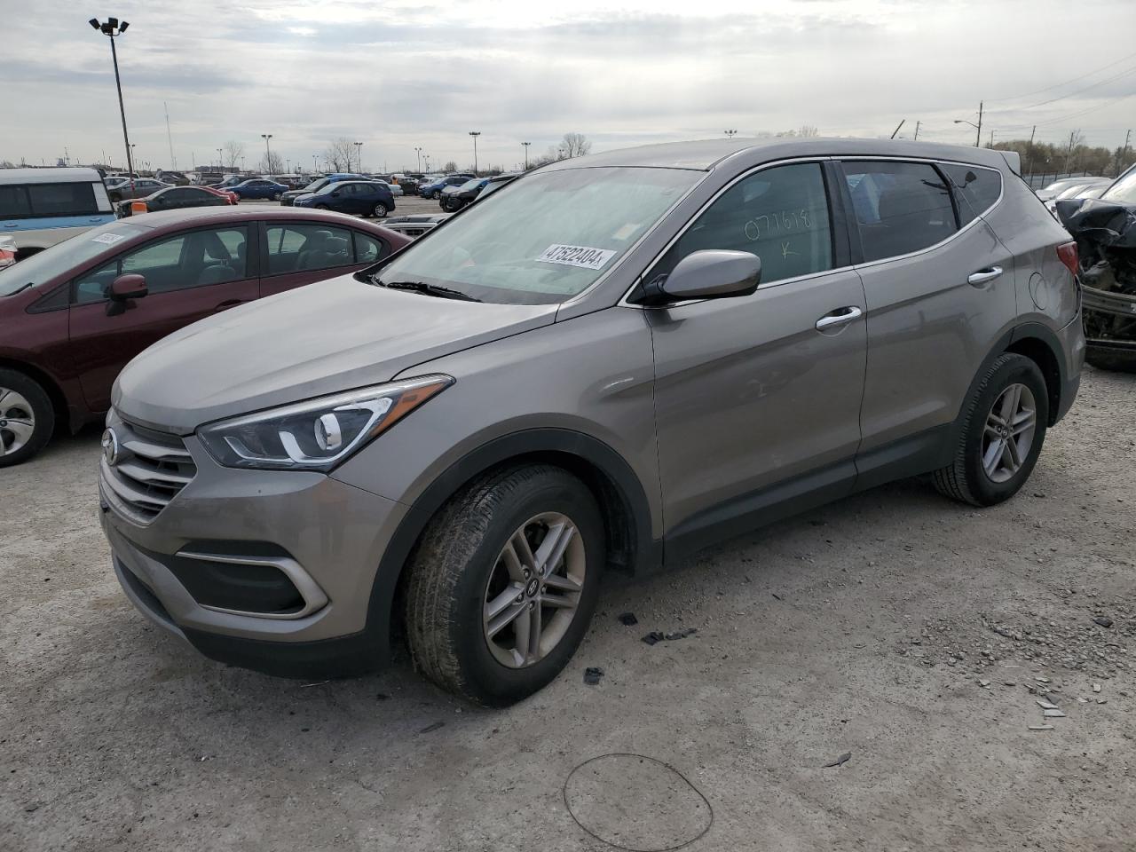 hyundai santa fe 2018 5nmzt3lb2jh071618