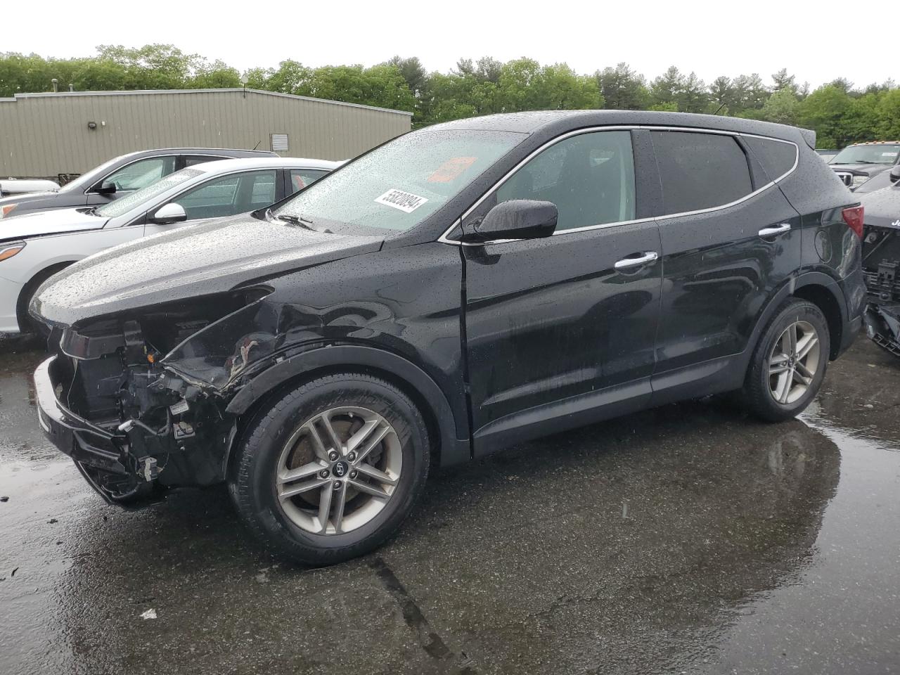 hyundai santa fe 2018 5nmzt3lb3jh061664