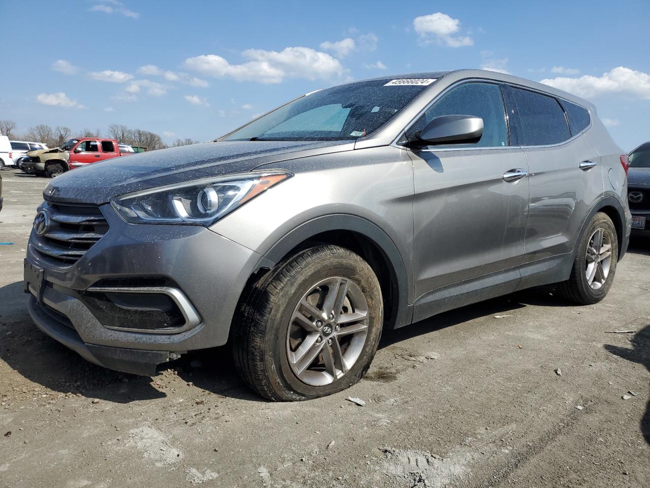 hyundai santa fe 2017 5nmzt3lb7hh004698