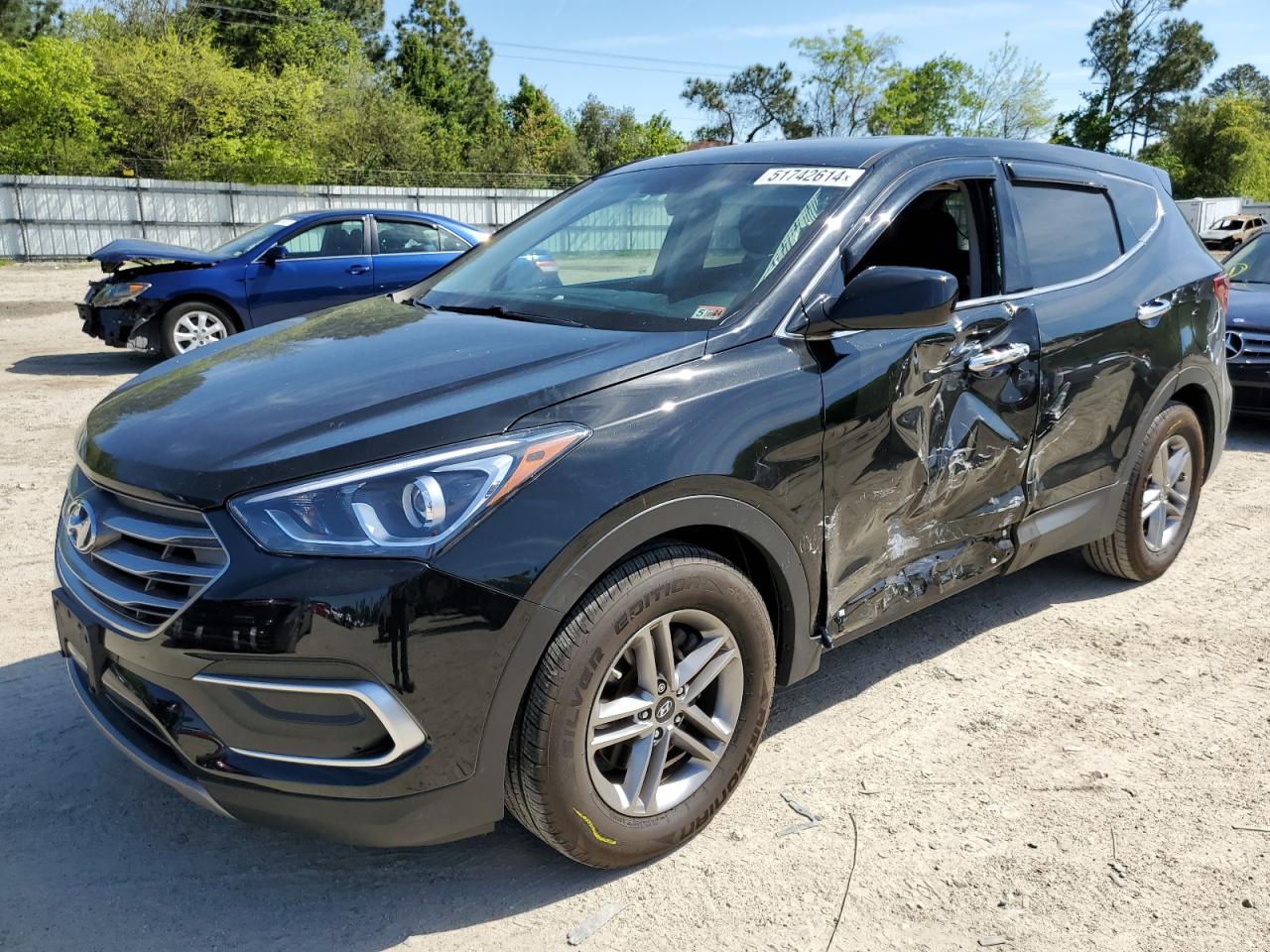 hyundai santa fe 2018 5nmzt3lb7jh064938