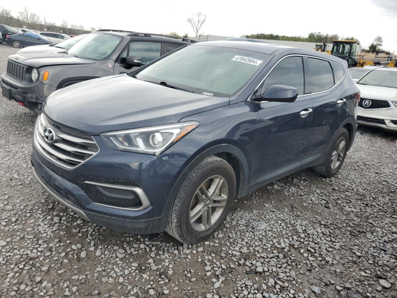 hyundai santa fe 2017 5nmzt3lb9hh043034