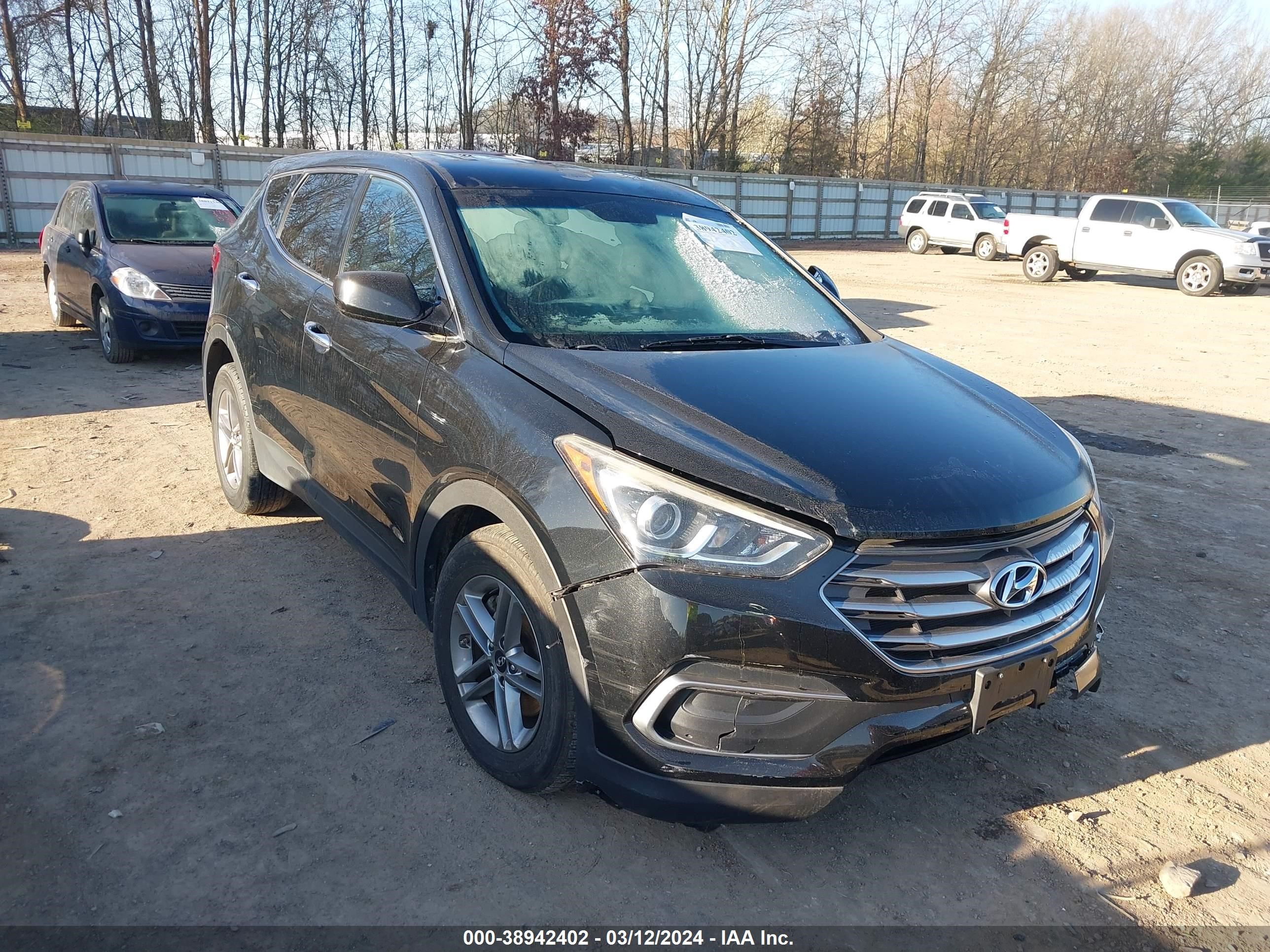 hyundai santa fe 2018 5nmztdlb1jh080588