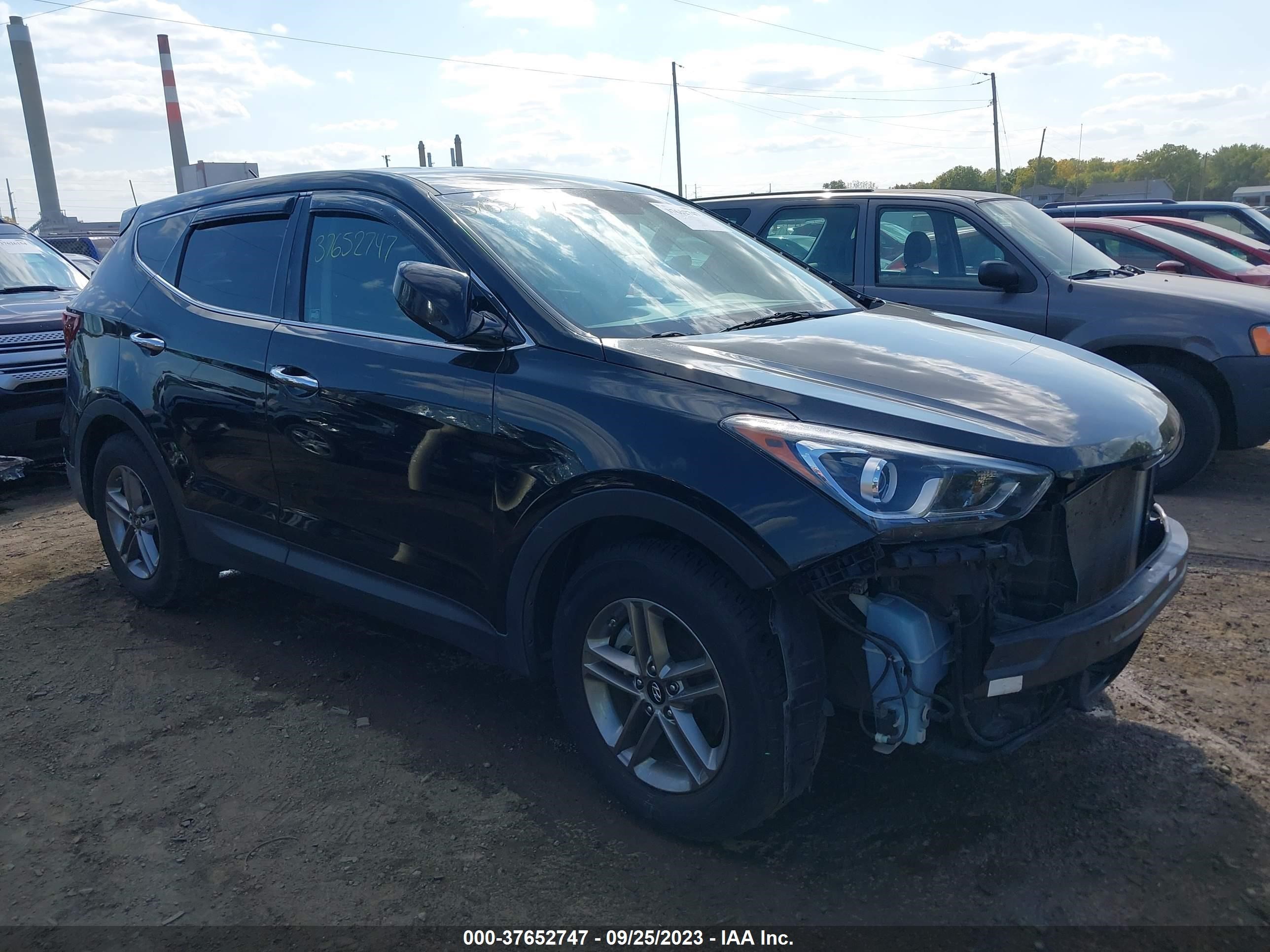 hyundai santa fe 2018 5nmztdlb6jh092963