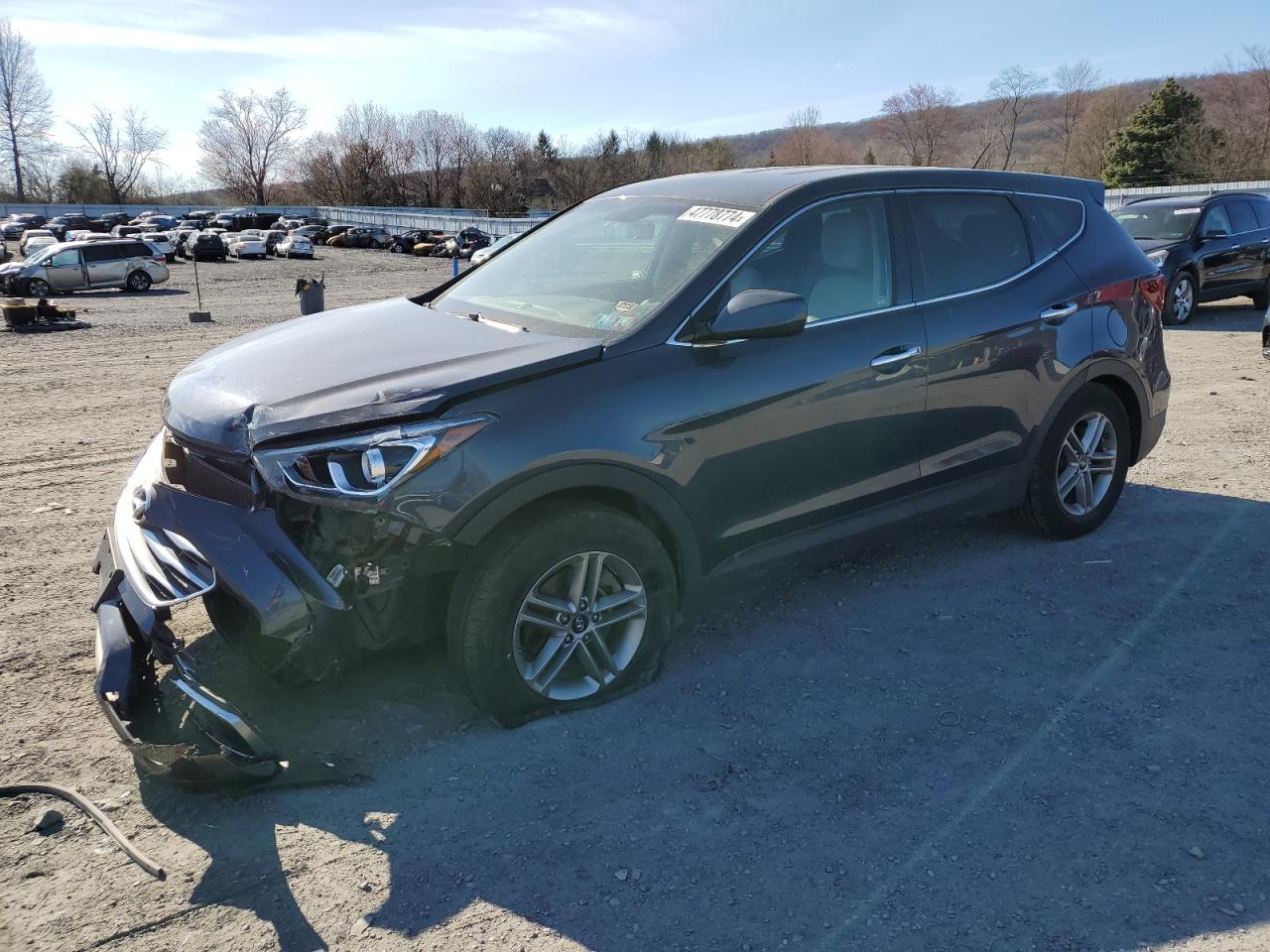 hyundai santa fe 2018 5nmztdlb8jh107415