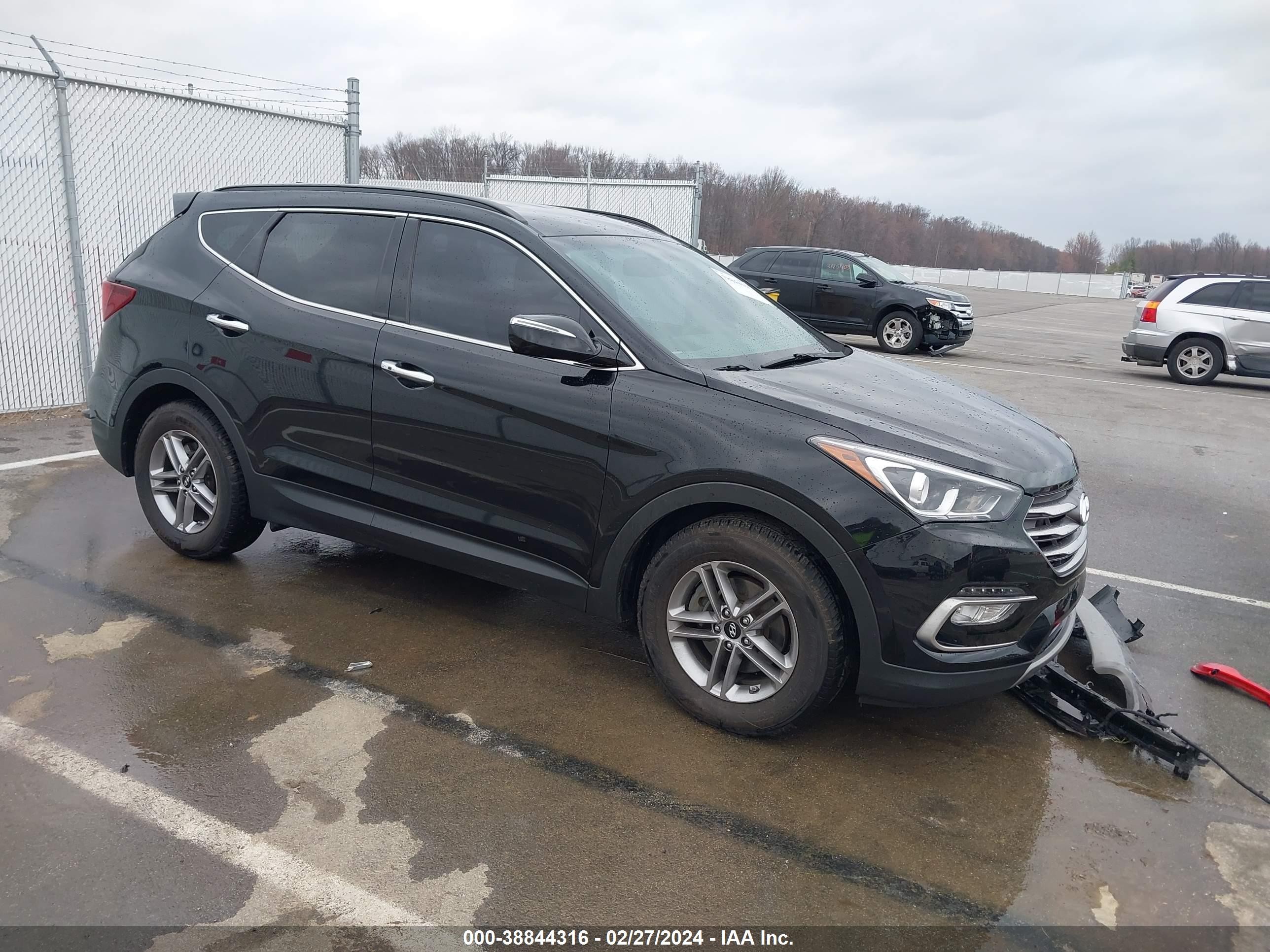 hyundai santa fe 2017 5nmzu3lb3hh042751