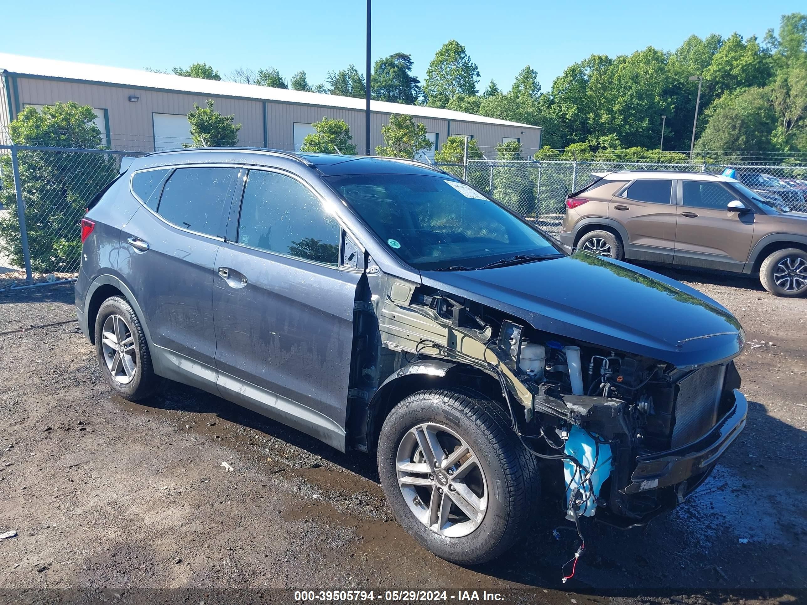 hyundai santa fe 2017 5nmzu3lb5hh030925