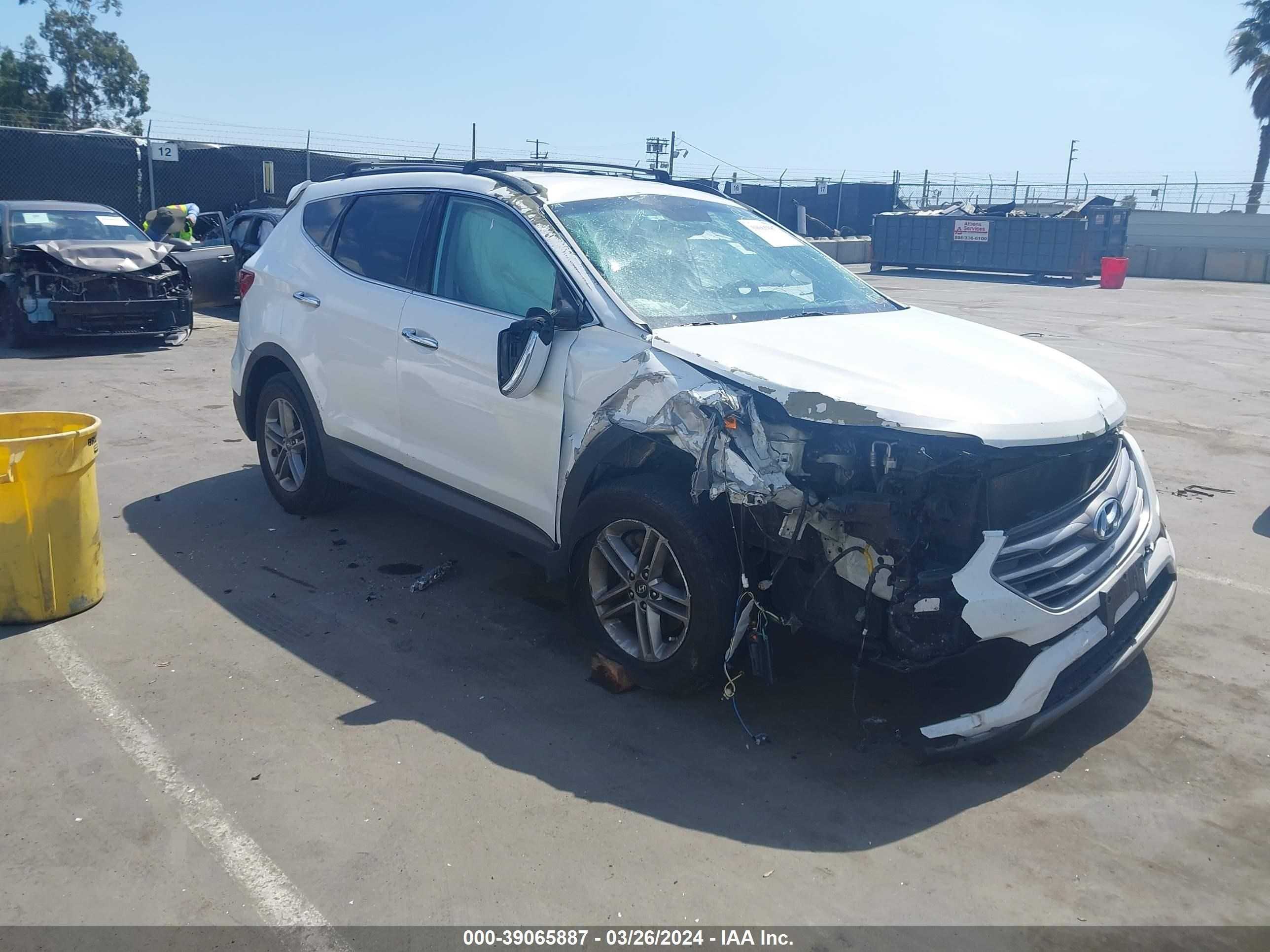 hyundai santa fe 2017 5nmzu3lb5hh049216