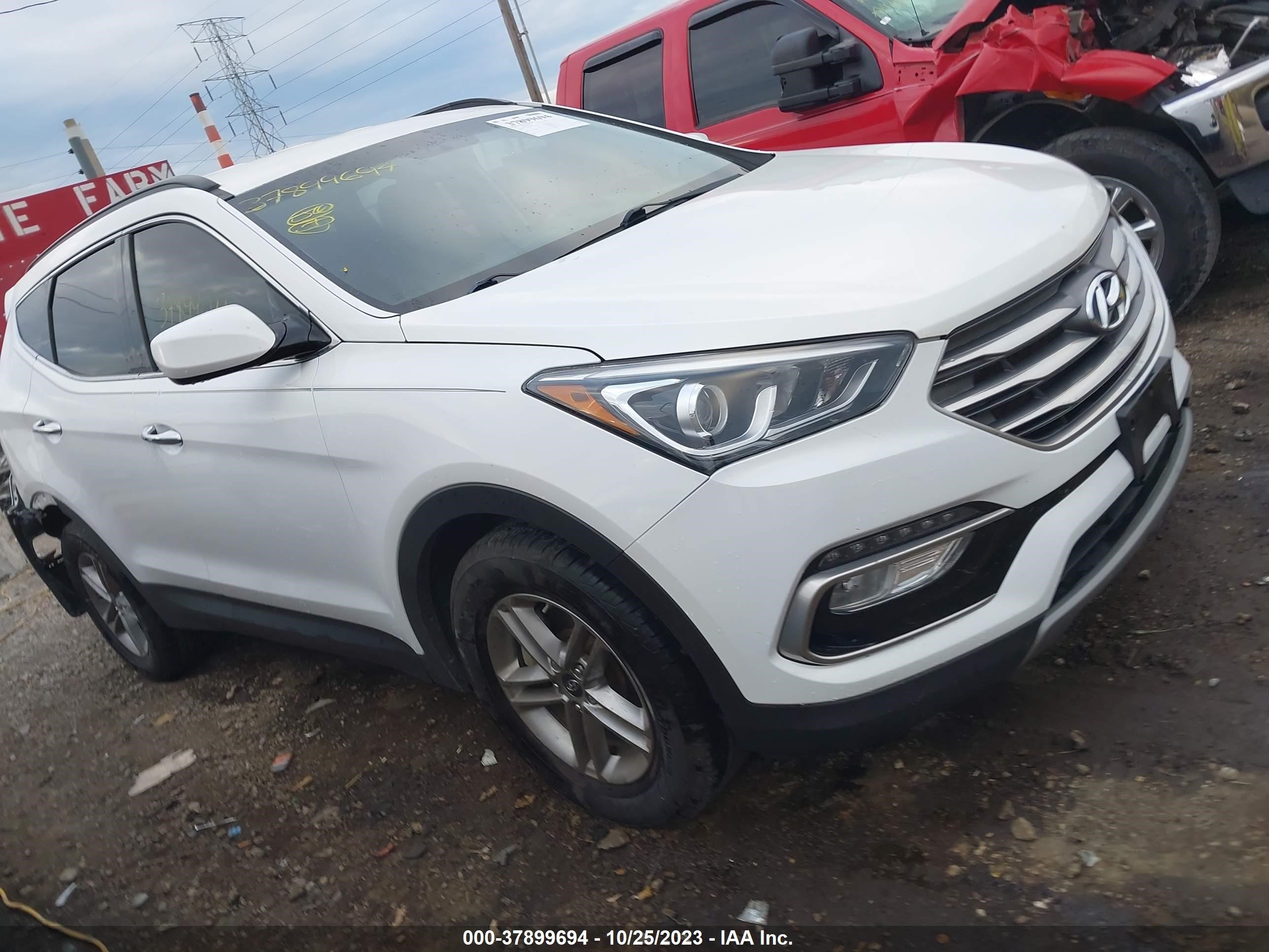 hyundai santa fe 2017 5nmzu3lbxhh000495