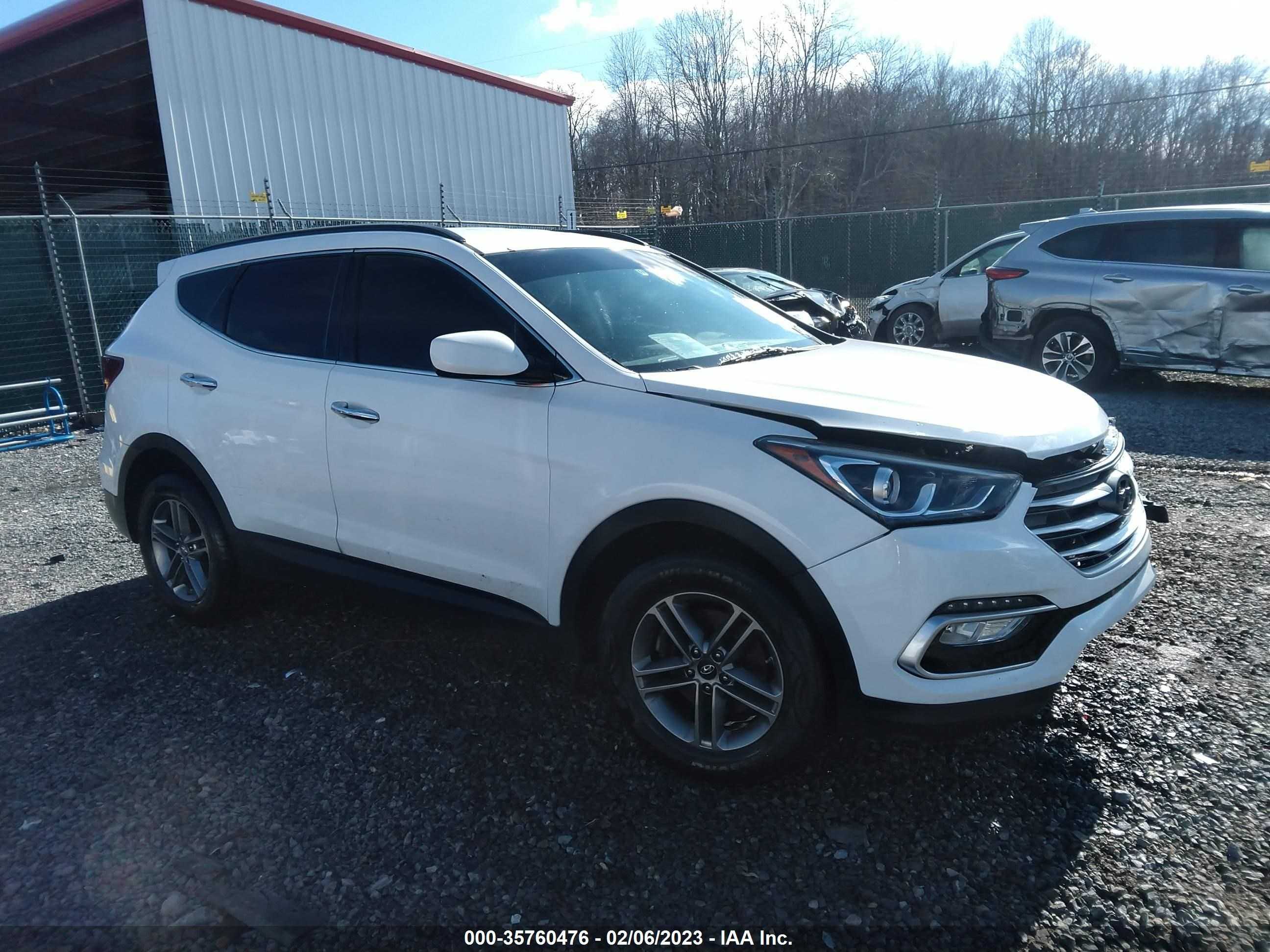 hyundai santa fe 2017 5nmzudlb6hh018854