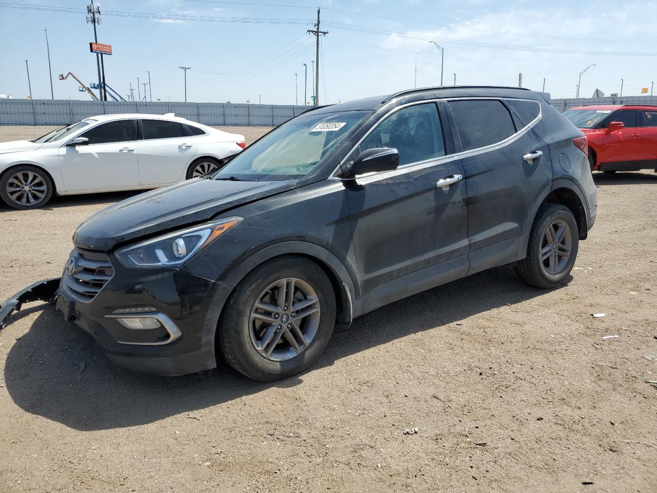 hyundai santa fe 2017 5nmzudlb7hh011962