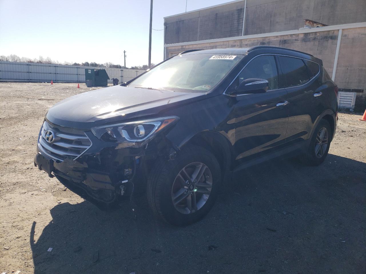 hyundai santa fe 2017 5nmzudlb9hh020002