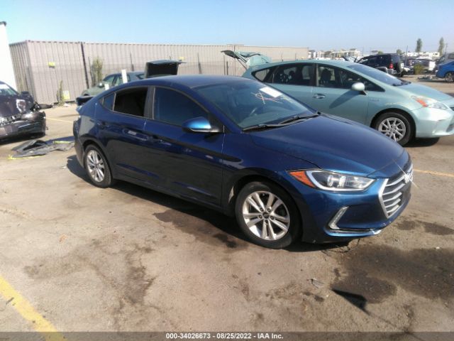 hyundai elantra 2017 5npd74lf0hh081942