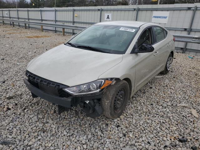 hyundai elantra se 2017 5npd74lf0hh102479