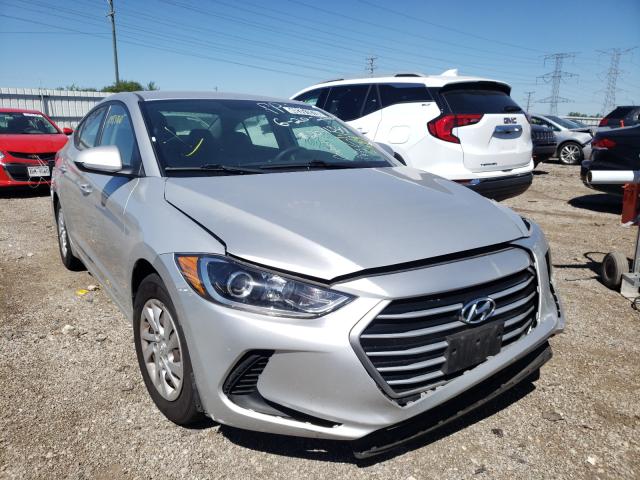 hyundai elantra se 2017 5npd74lf0hh104412