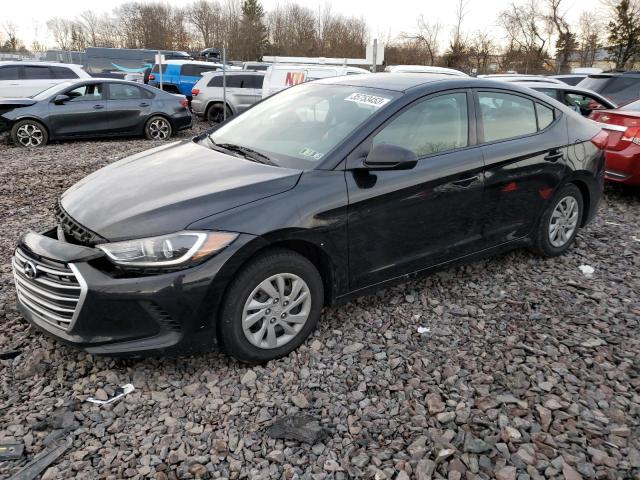 hyundai elantra se 2017 5npd74lf0hh107200