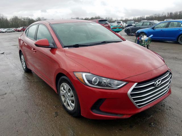 hyundai elantra se 2017 5npd74lf0hh111666