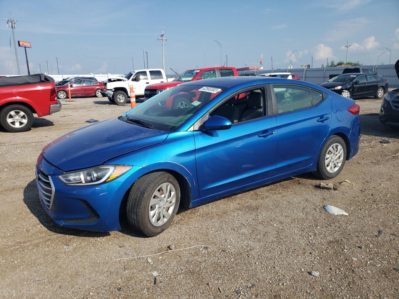 hyundai elantra 2017 5npd74lf0hh113515