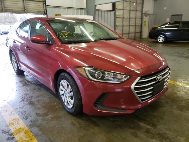 hyundai elantra se 2017 5npd74lf0hh140861