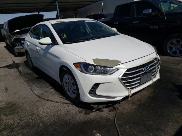 hyundai elantra se 2017 5npd74lf0hh141671