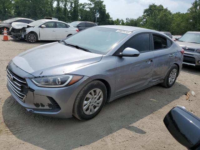 hyundai elantra se 2017 5npd74lf0hh164819