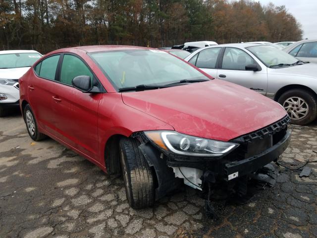 hyundai elantra se 2017 5npd74lf0hh166666