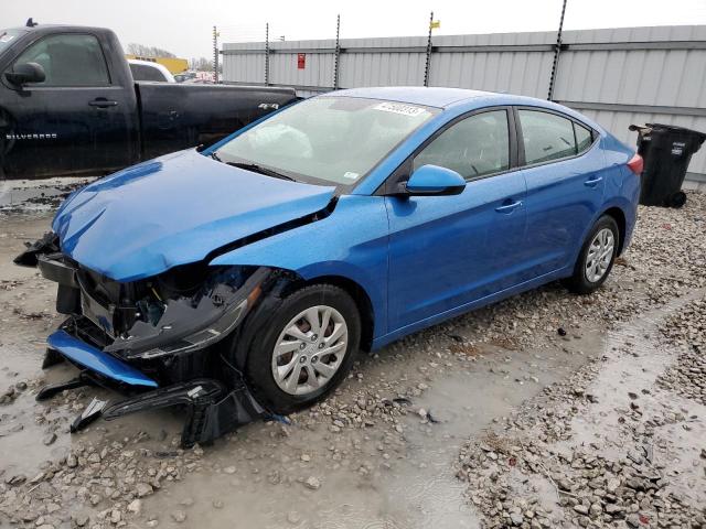 hyundai elantra se 2017 5npd74lf0hh185797