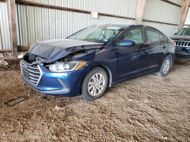 hyundai elantra se 2017 5npd74lf0hh194516