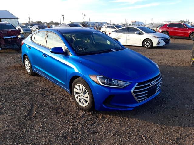 hyundai elantra se 2017 5npd74lf0hh203649