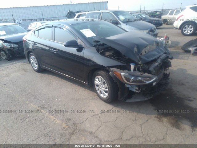 hyundai elantra 2018 5npd74lf0jh226905