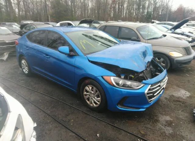 hyundai elantra 2018 5npd74lf0jh227777