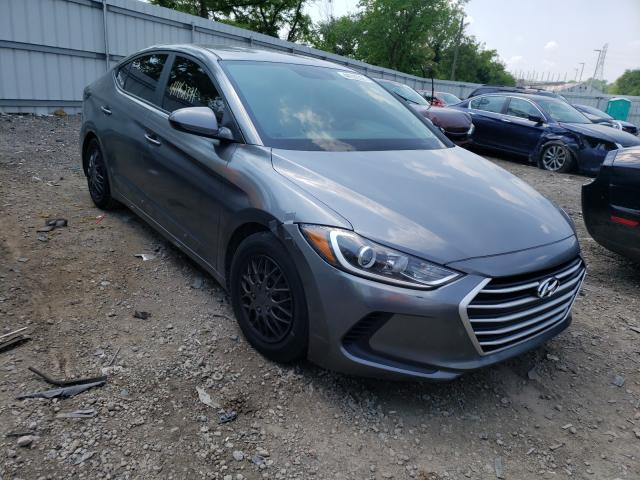 hyundai elantra 2018 5npd74lf0jh260665