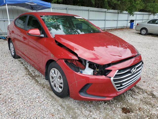 hyundai elantra 2018 5npd74lf0jh264585