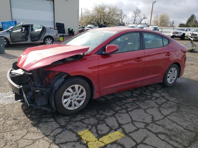 hyundai elantra se 2018 5npd74lf0jh294234