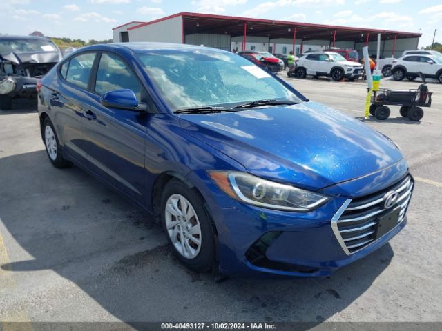 hyundai elantra 2018 5npd74lf0jh325109