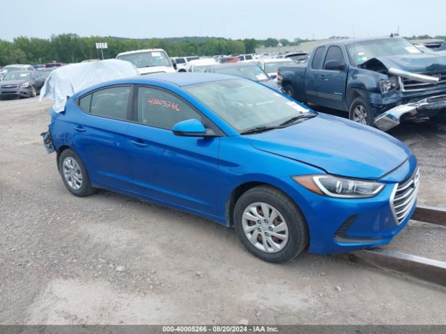 hyundai elantra se 2018 5npd74lf0jh331136