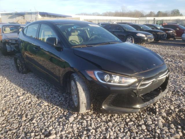 hyundai elantra se 2018 5npd74lf0jh341861