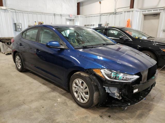 hyundai elantra se 2018 5npd74lf0jh350849