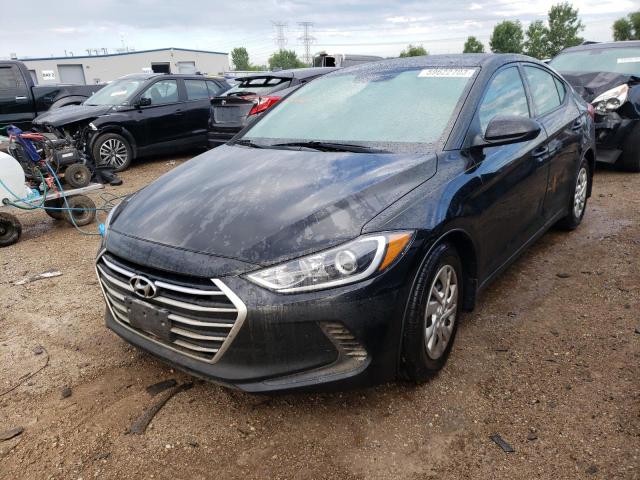 hyundai elantra se 2018 5npd74lf0jh359602