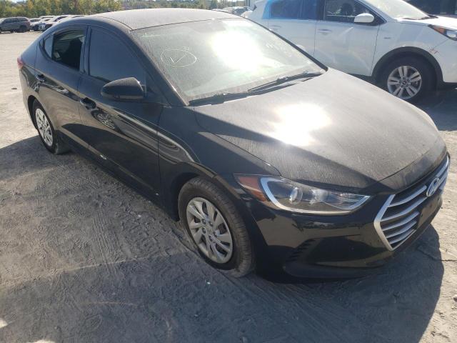 hyundai elantra se 2018 5npd74lf0jh372950