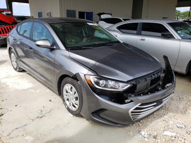 hyundai elantra se 2018 5npd74lf0jh373211