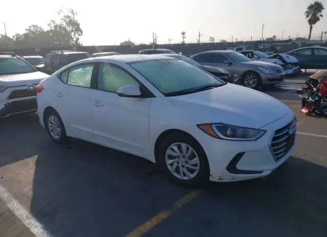 hyundai elantra 2018 5npd74lf0jh377579