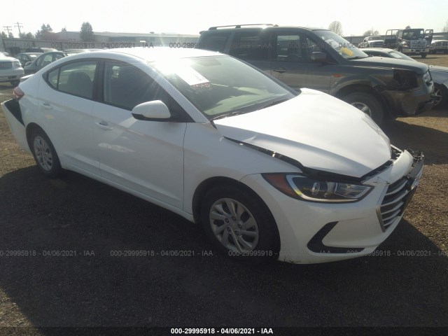 hyundai elantra 2018 5npd74lf0jh389084