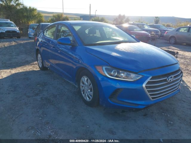 hyundai elantra 2018 5npd74lf0jh391692