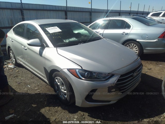 hyundai elantra 2018 5npd74lf0jh400178