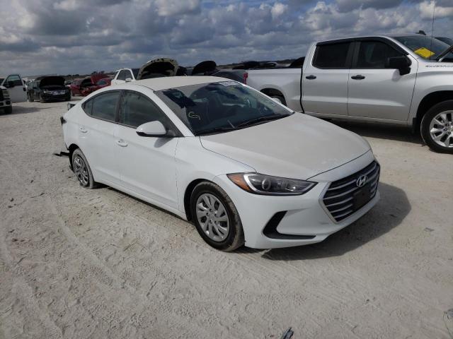 hyundai elantra se 2018 5npd74lf0jh401122